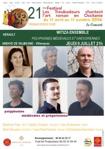 Witiza Valmagne Jeudi 9 Juillet 21h 2026