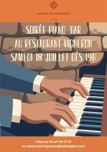 concert live au restaurant vigneron de l'abbaye de valmagne