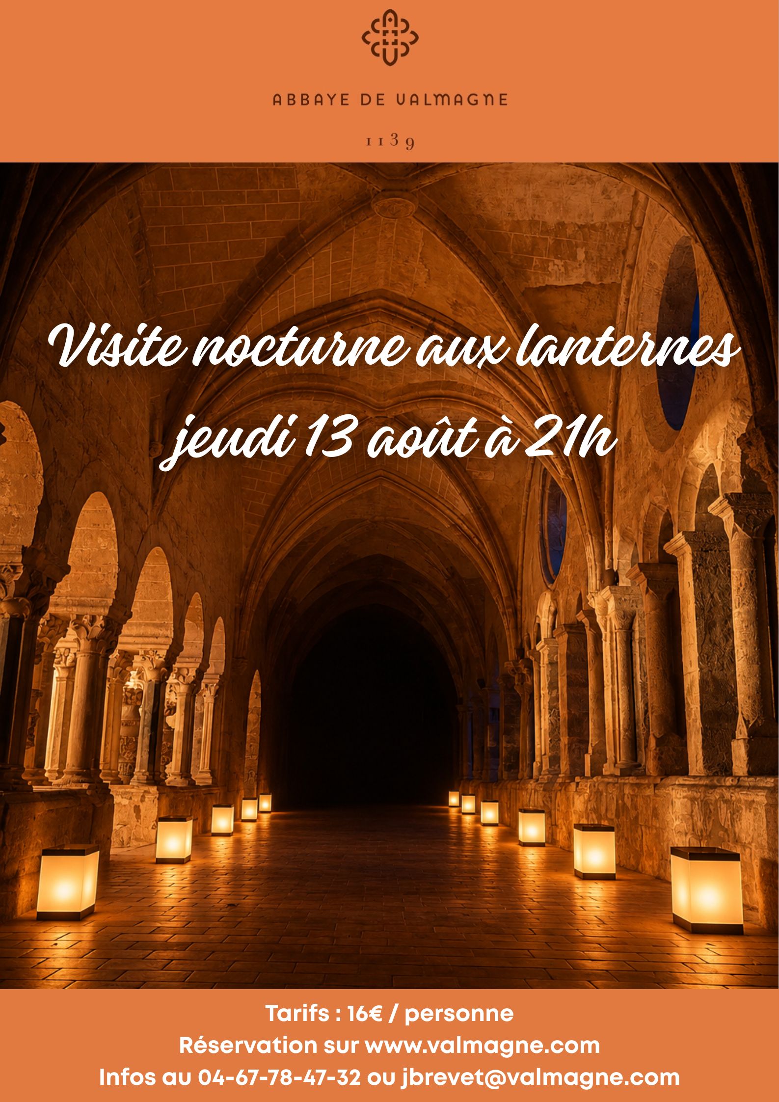 Visite nocturne aux lanternes