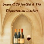 atelier de dégustation insolite à l'abbaye de Valmagne le samedi 25 juillet